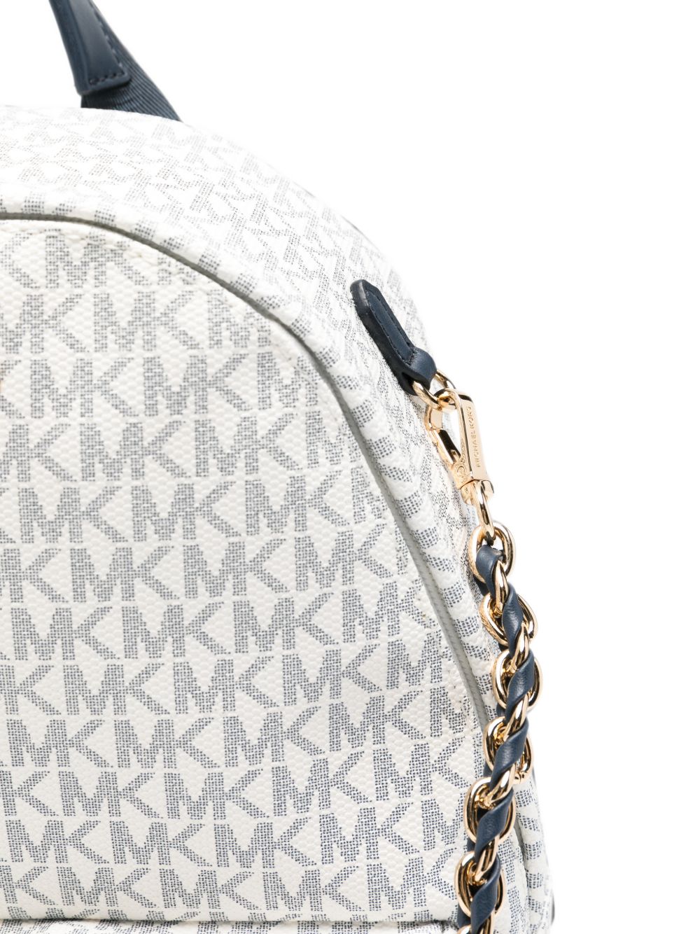 130 Zaino Blu Slater Logato 30T0G04B6B 130 MICHAEL KORS