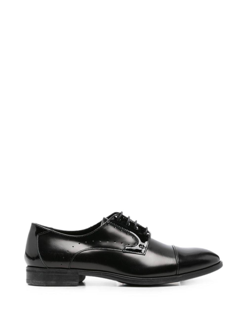 nero Scarpa Nera Spazzolata C/fori 44Z9553 NERO CARLO PIGNATELLI