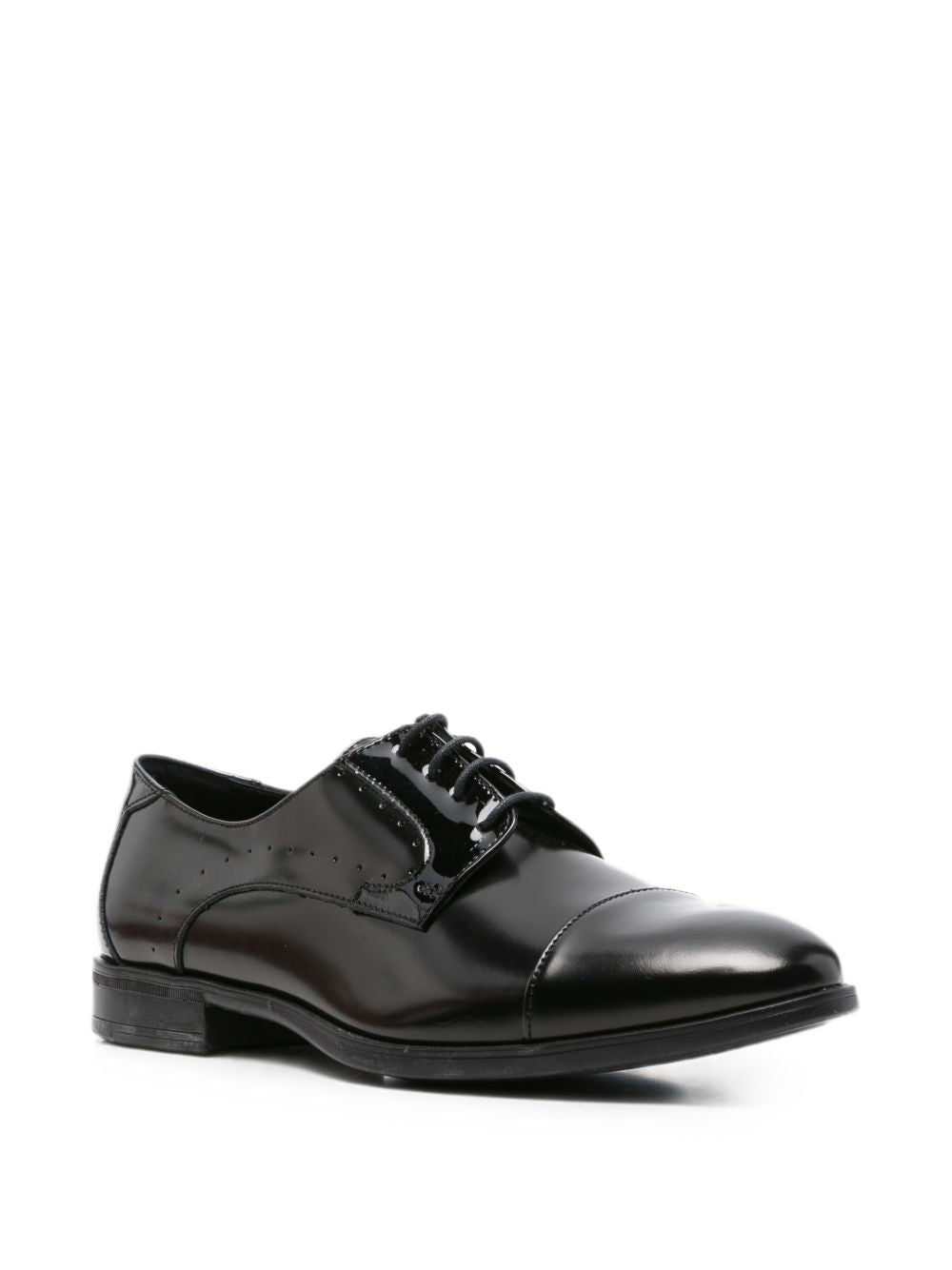 nero Scarpa Nera Spazzolata C/fori 44Z9553 NERO CARLO PIGNATELLI