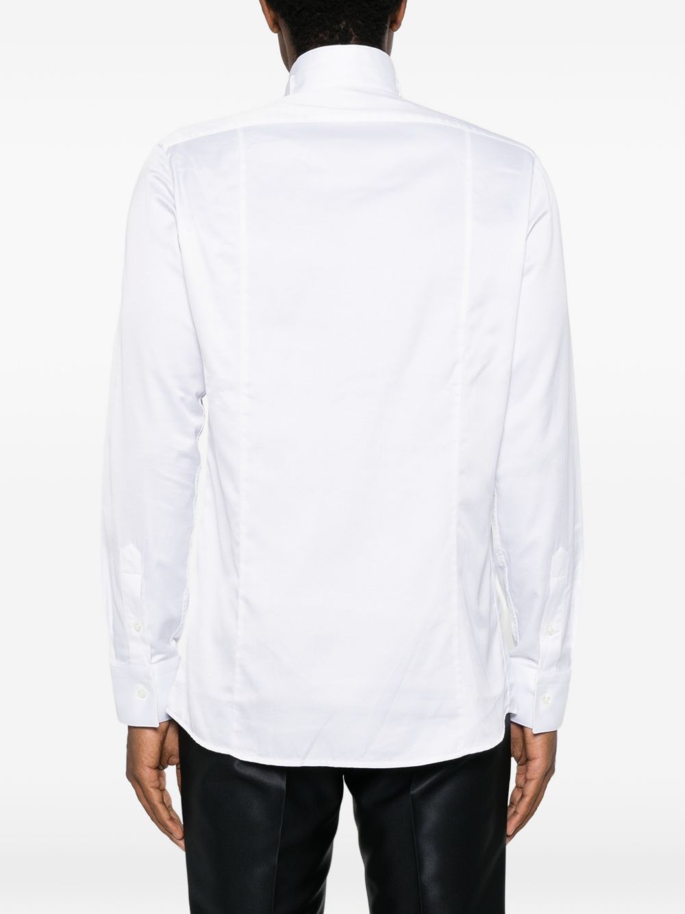 10 Camicia C/ricamo C/diplomatico B.ca B4PIG85U0 CP151 10 CARLO PIGNATELLI