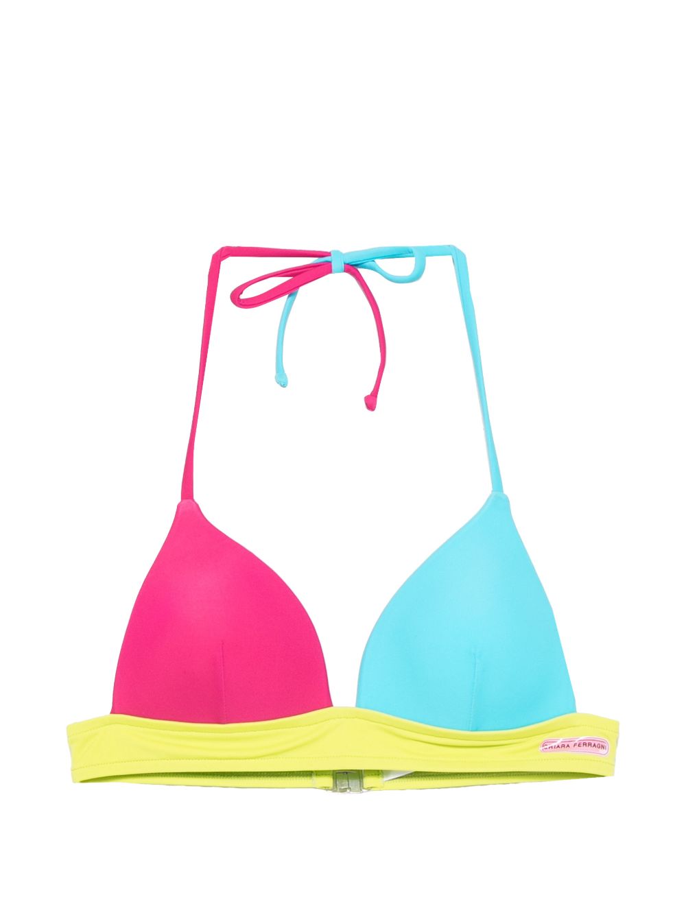 1210 Bikini Triangolo Azz Rosa Verde A5708 5211 1210 CHIARA FERRAGNI
