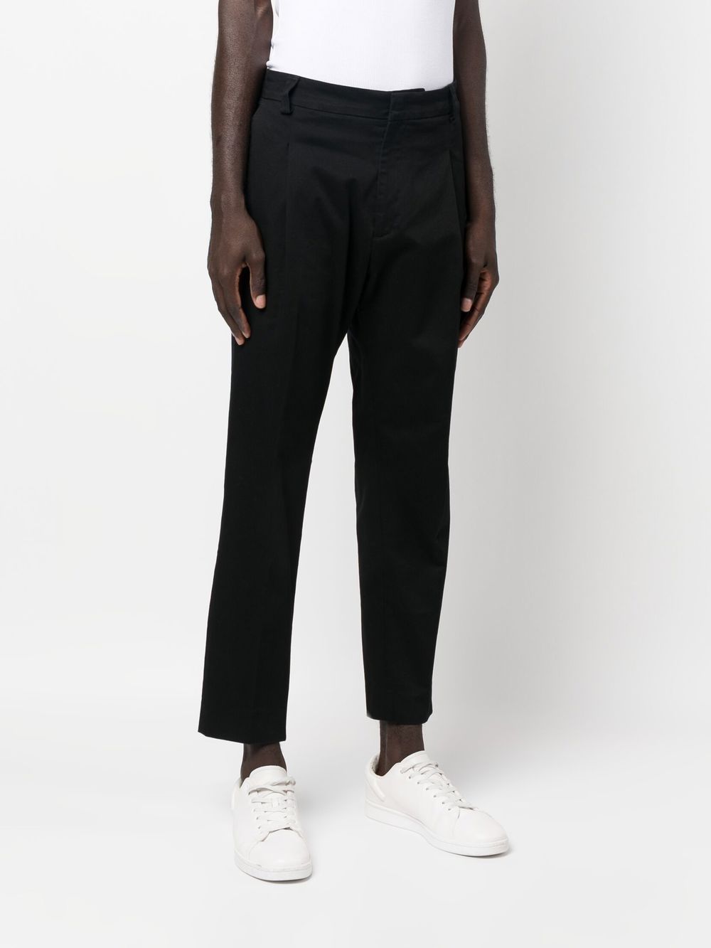 Pantalone nero basic L1PSS226456 D001 LOW BRAND