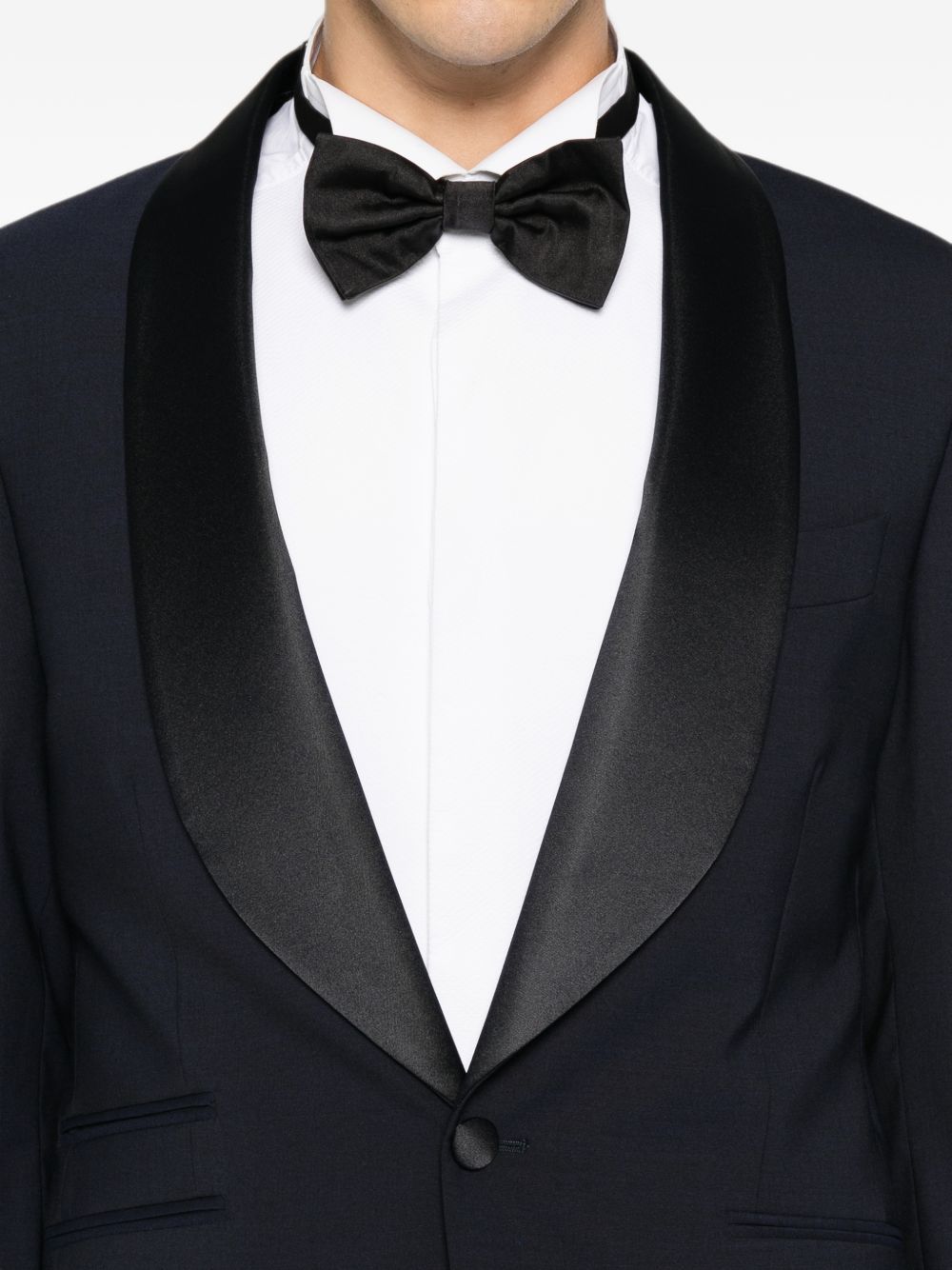 800 Abito Smoking Blu Navy C/sciallato 46UU891L107904 BLU CARLO PIGNATELLI
