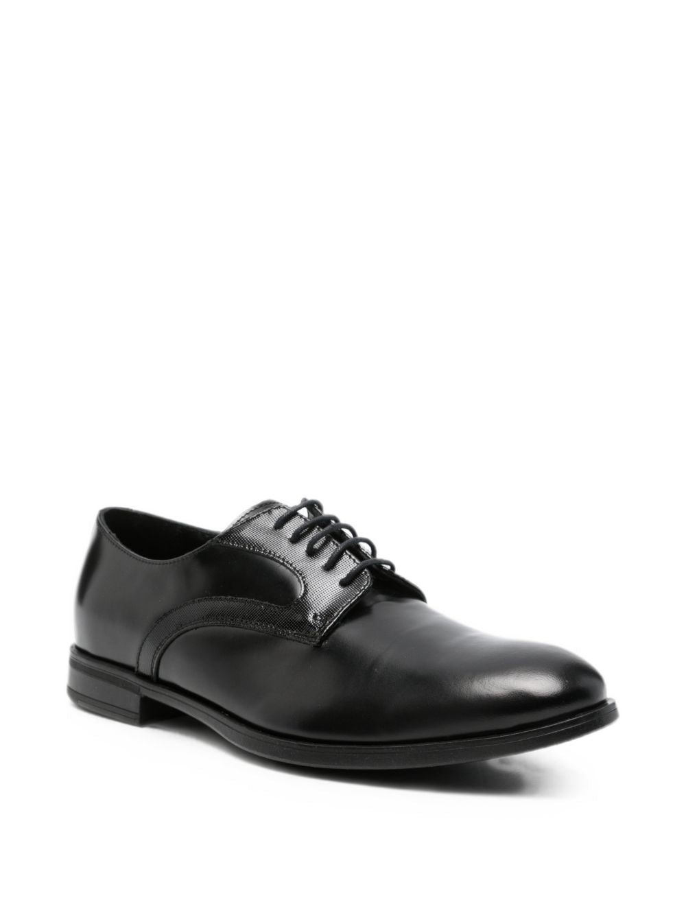 black Scarpa Nera Spazzolata Operata 46Z9550 SPAZZOLATO NERO CARLO PIGNATELLI