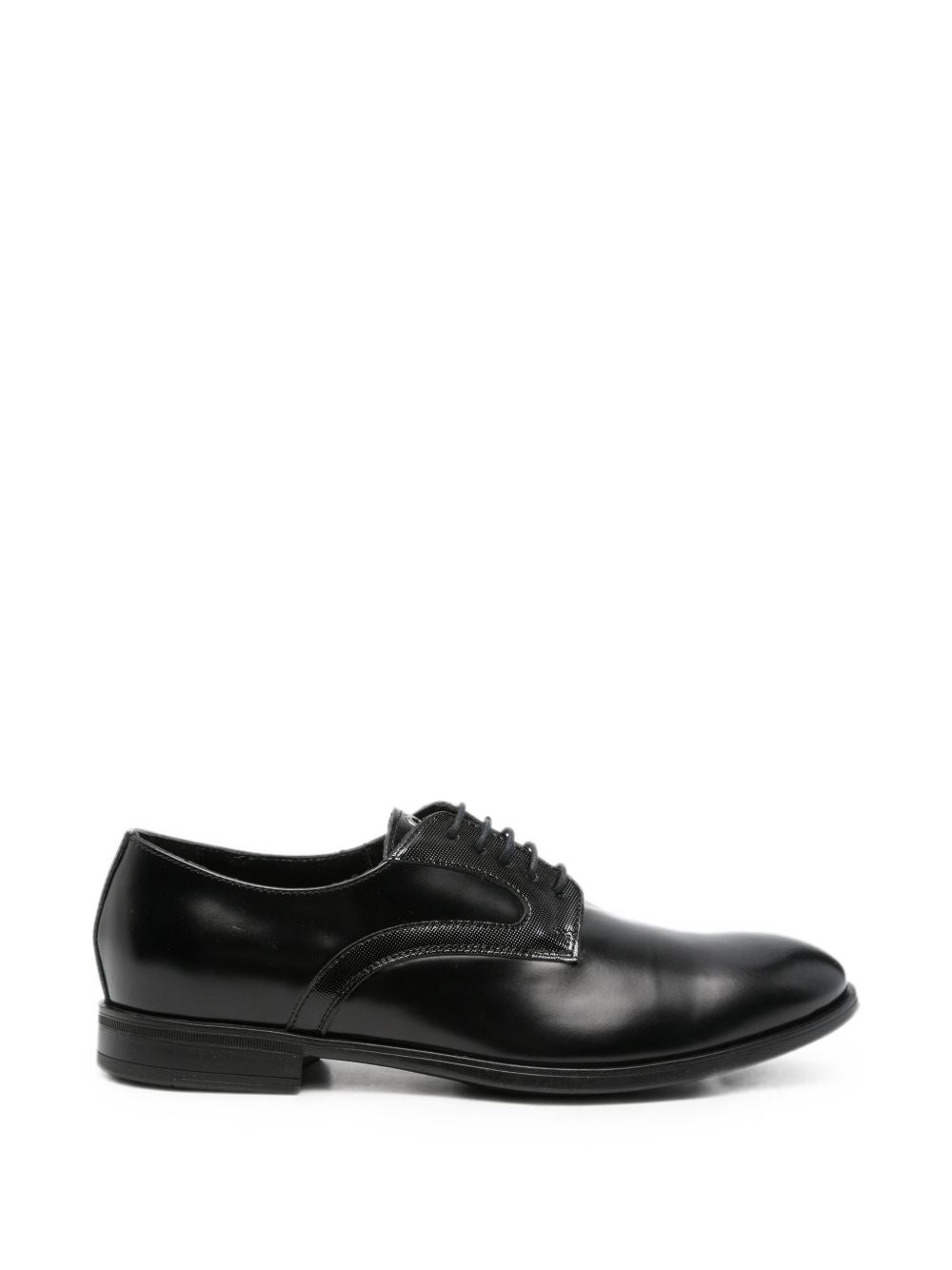 black Scarpa Nera Spazzolata Operata 46Z9550 SPAZZOLATO NERO CARLO PIGNATELLI