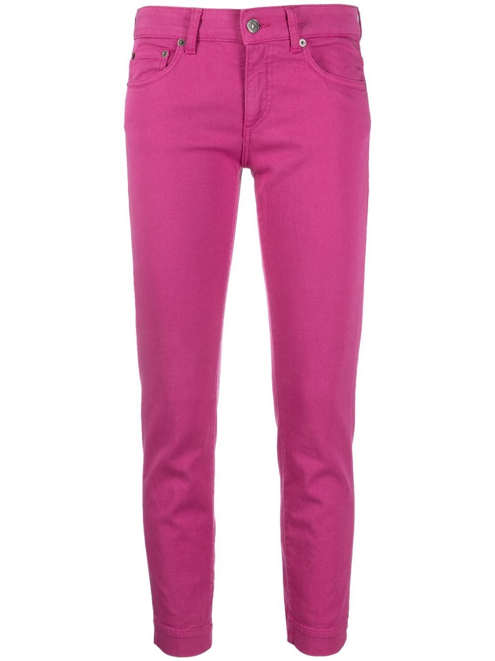 Pantalone denim fucsia slim fit DP618BS0030DPTDD 514 DONDUP