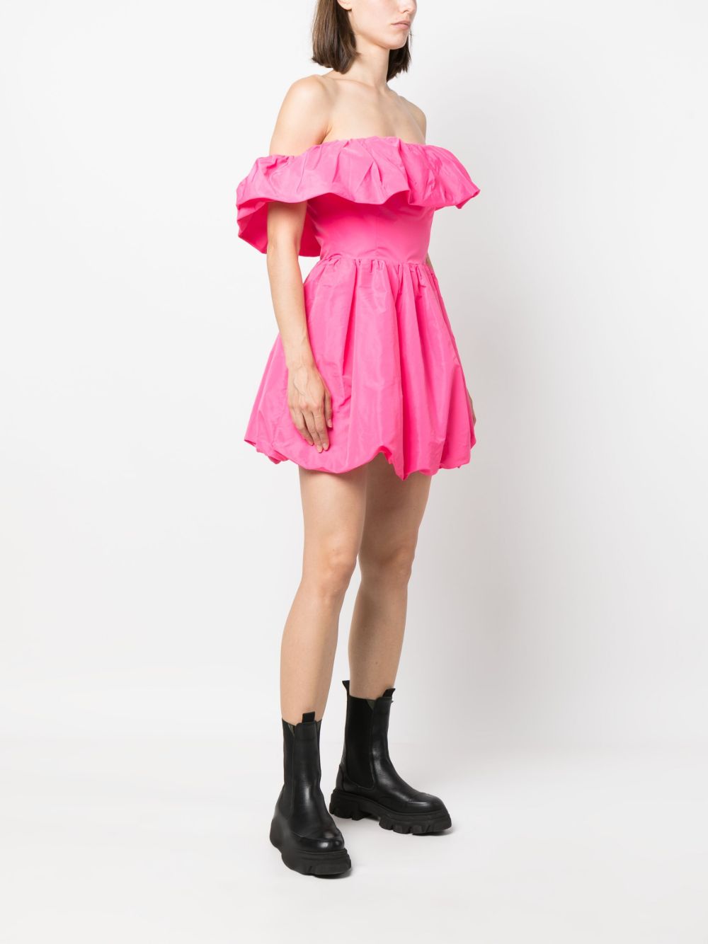 Abito fucsia a palloncino 3441MDA186237109 ROSA MSGM
