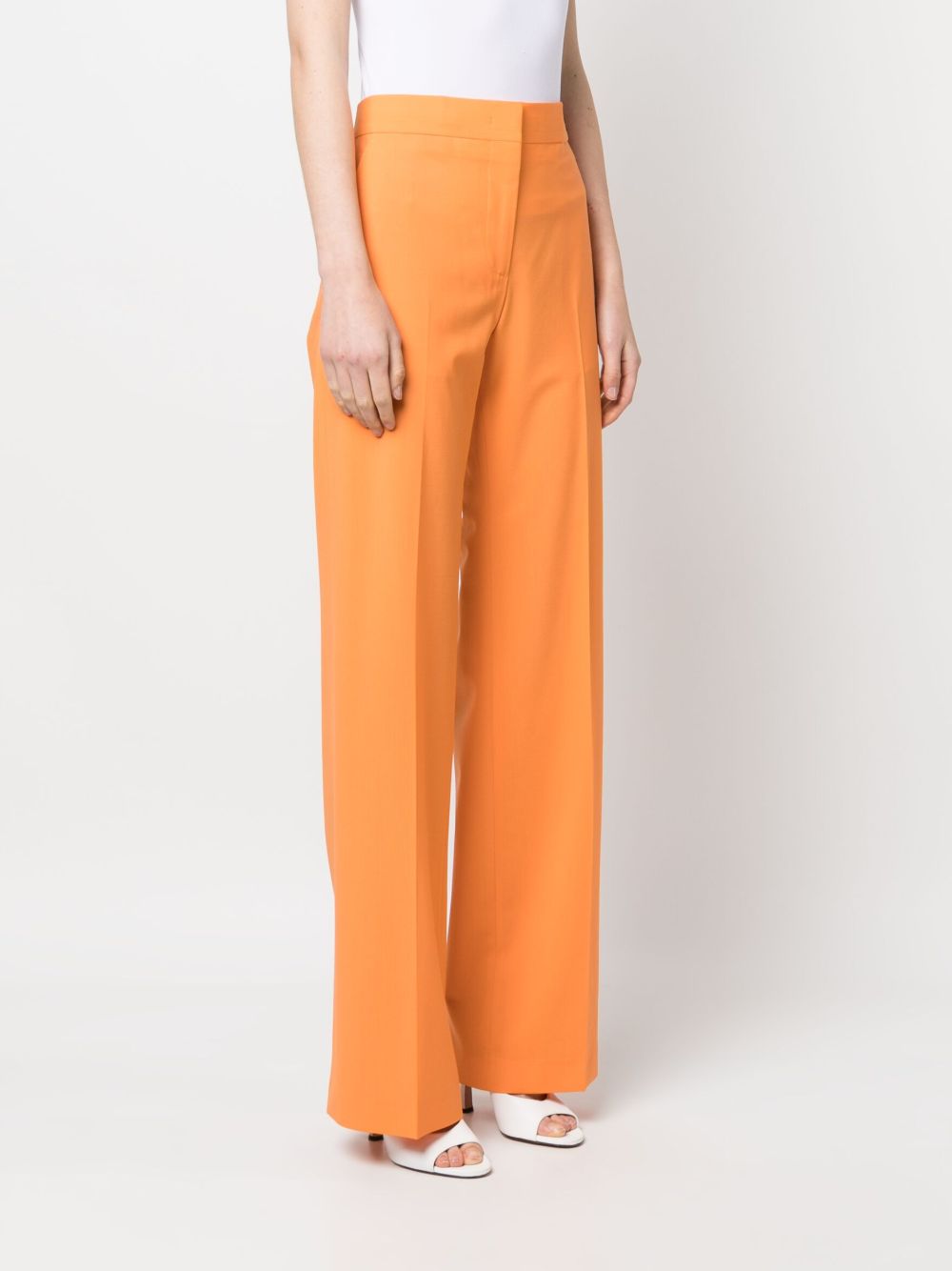 Pantalone arancione sartoriale 3441MDP04 237200 ARANCIO MSGM