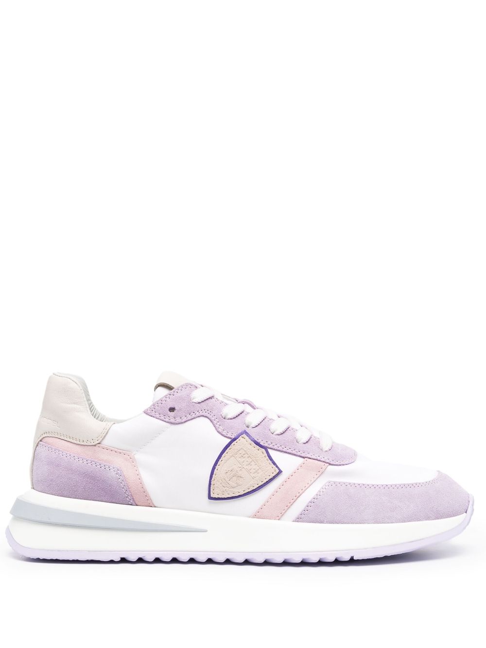 Sneakers Tropez 2.1 bianche/lilla TYLD WP06 TROPEZ BIANCA PHILIPPE MODEL