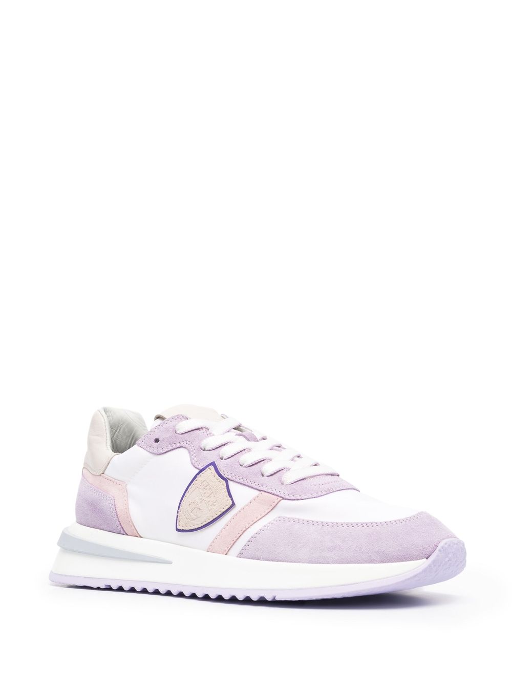 Sneakers Tropez 2.1 bianche/lilla TYLD WP06 TROPEZ BIANCA PHILIPPE MODEL