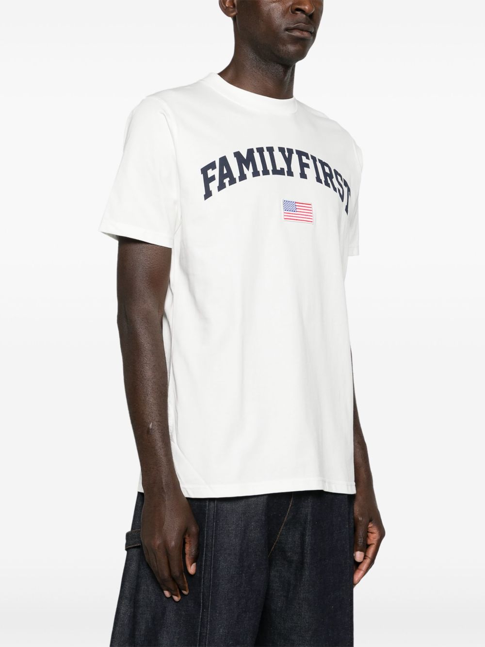 T-shirt bianca Collegio TS2416 WH FAMILY FIRST MILANO