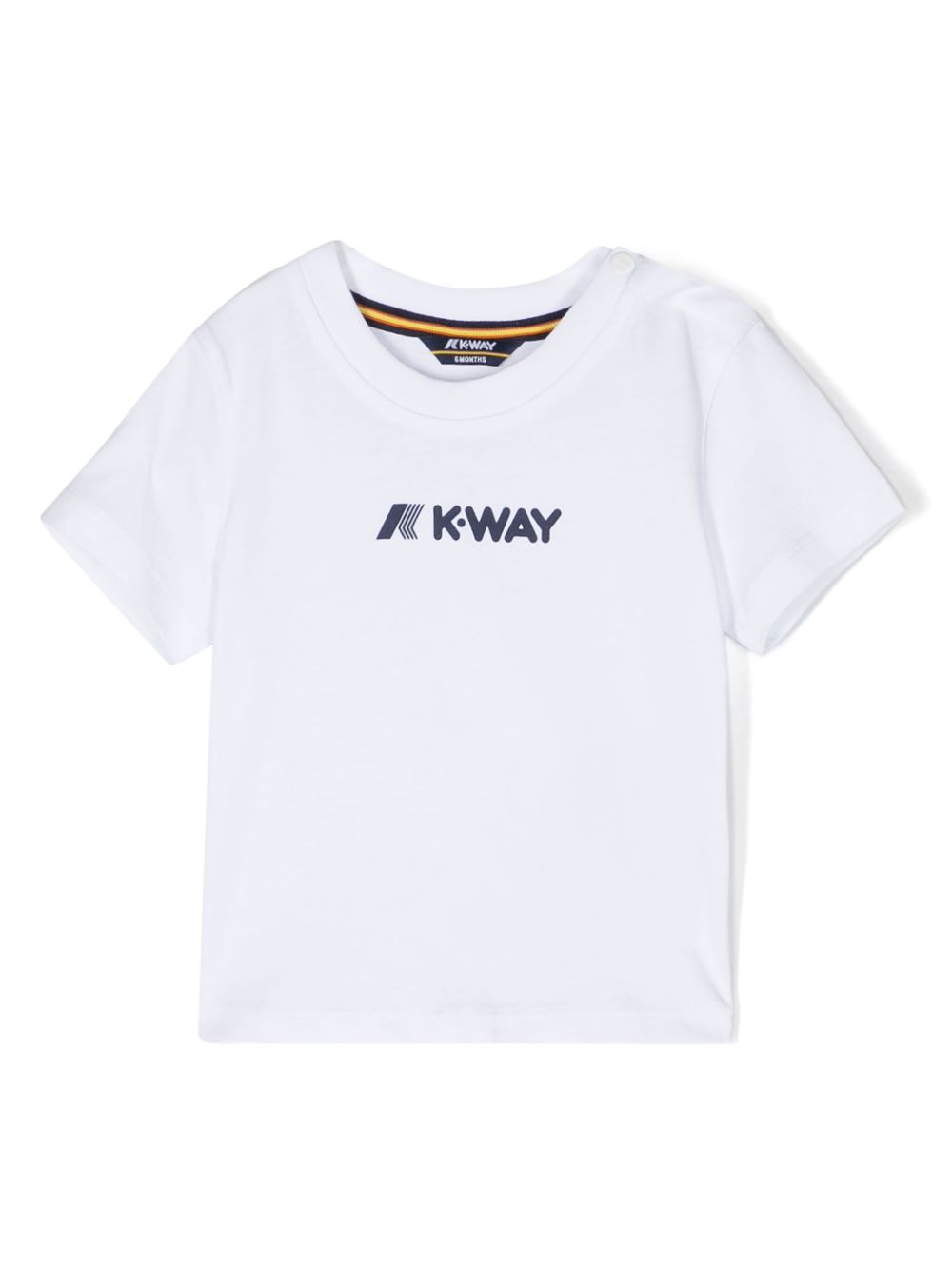 T-shirt pete neonato bianca K4121BW 001 K-WAY KIDS