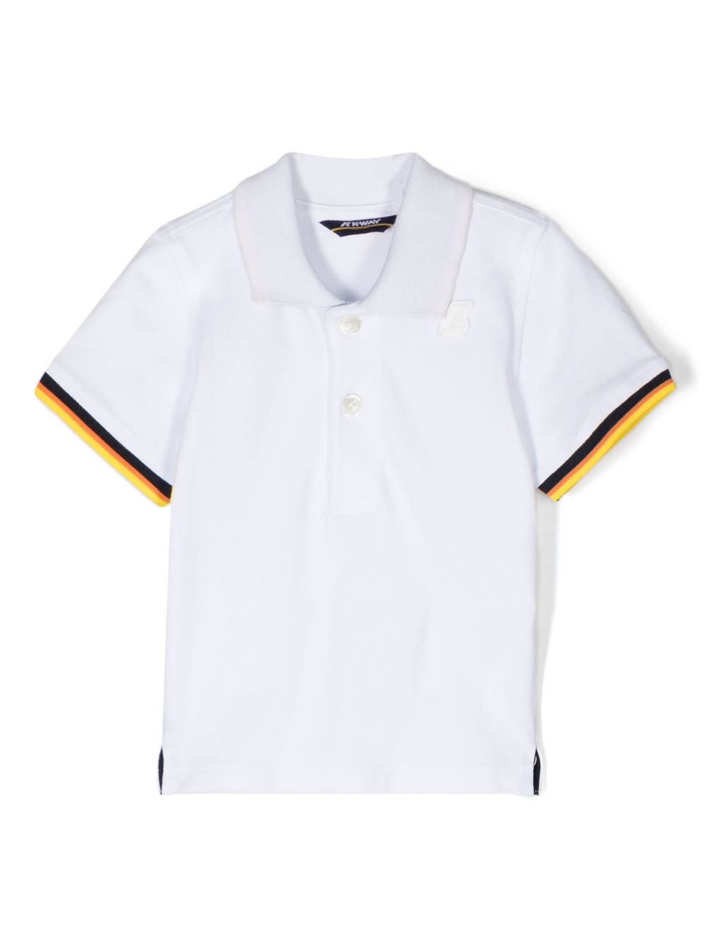 Polo vincent neonato bianca K4121EW 001 K-WAY KIDS