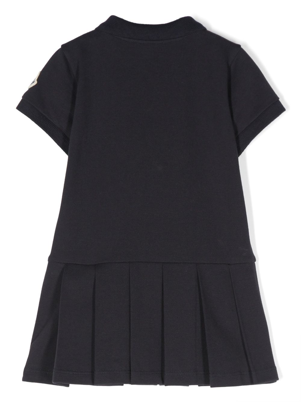 Abito neonata blu stile polo 9518I000018496F 778 MONCLER KIDS