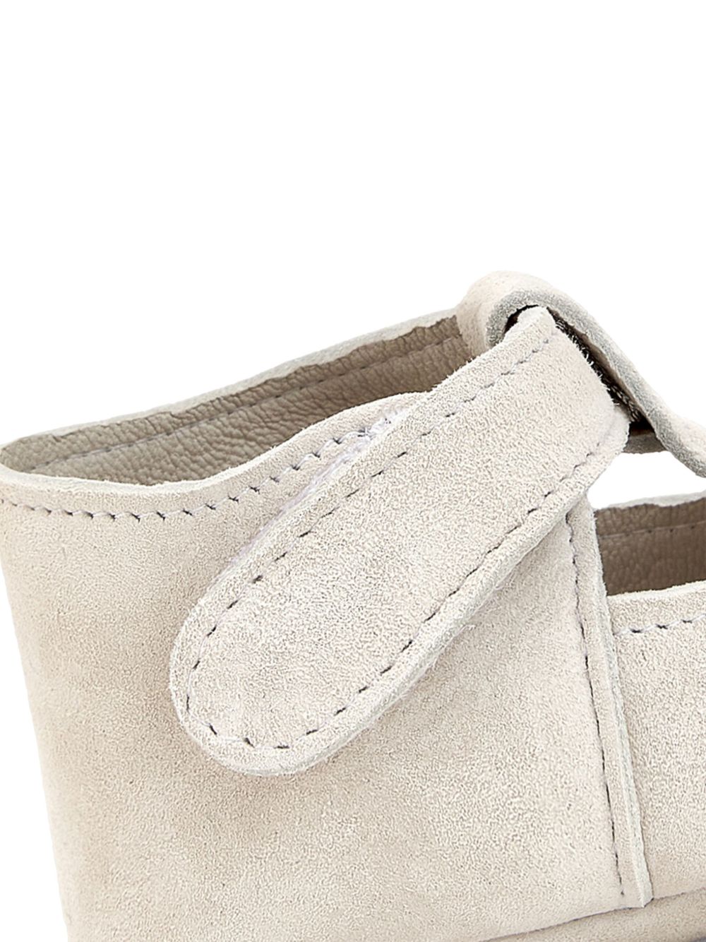 Scarpina avorio in pelle scamosciata 035150593 60 PAZ RODRIGUEZ KIDS