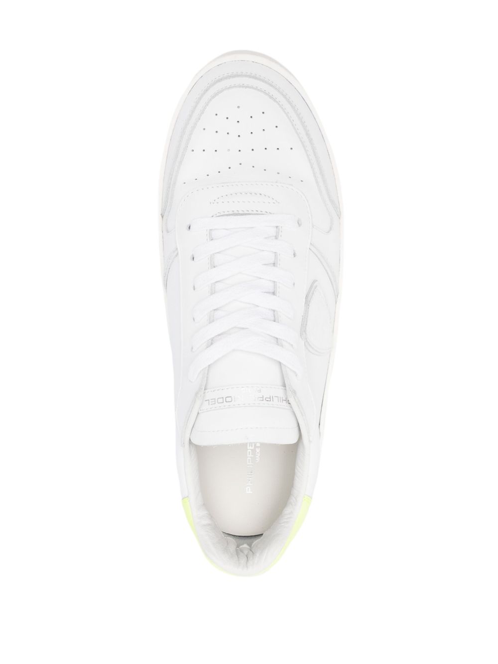 Sneakers Nice bianche/lime uomo VNLU VN01 PHILIPPE MODEL