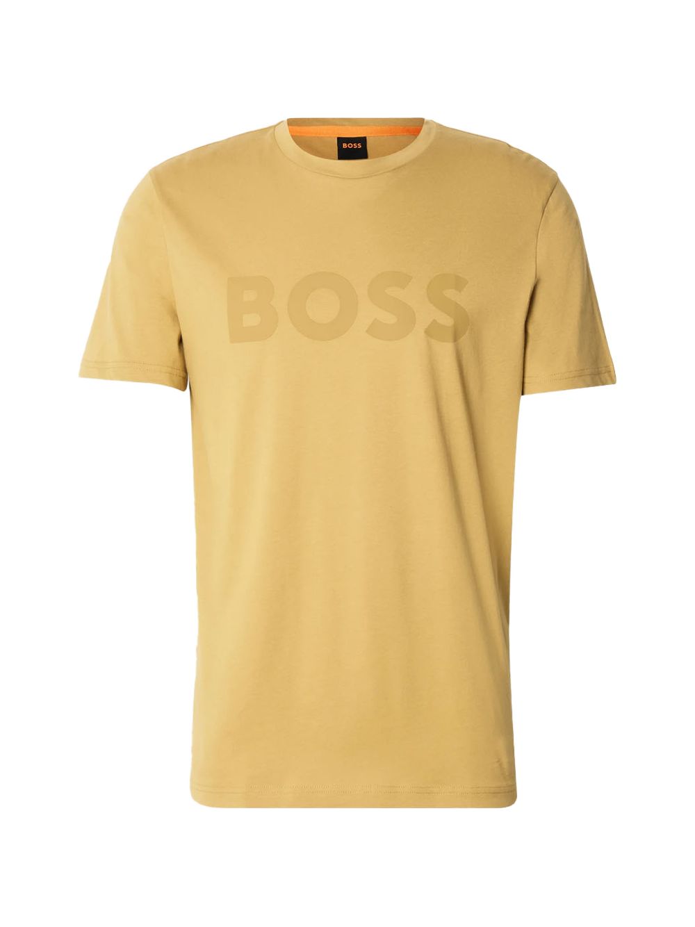 T-shirt thinking senape logo petto 50481923 261 BOSS