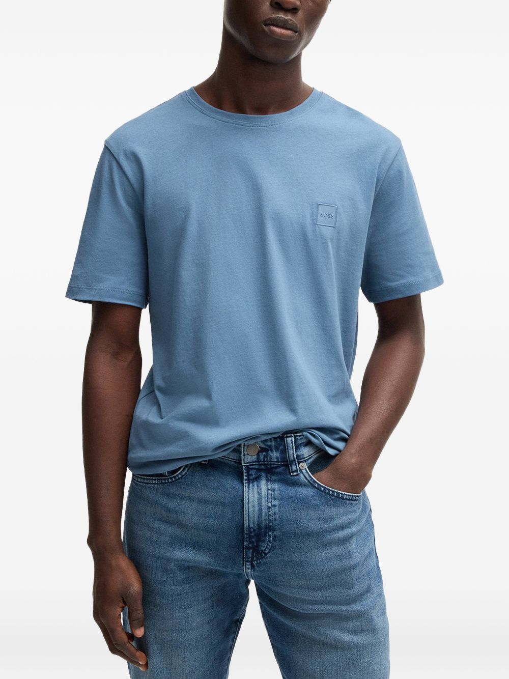 T-shirt tales celeste 50508584 459 BOSS