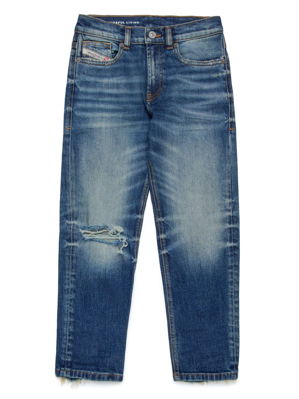 Jeans schierito effetto vissuto J00808KXBPJ K01 DIESEL KIDS