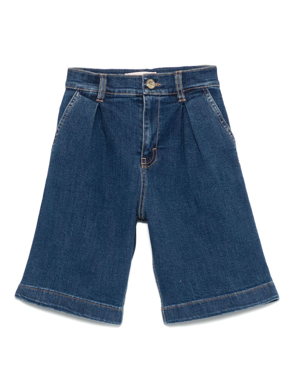 Bermuda denim con pinces EFBE0710DS004 4040 ELISABETTA FRANCHI KIDS