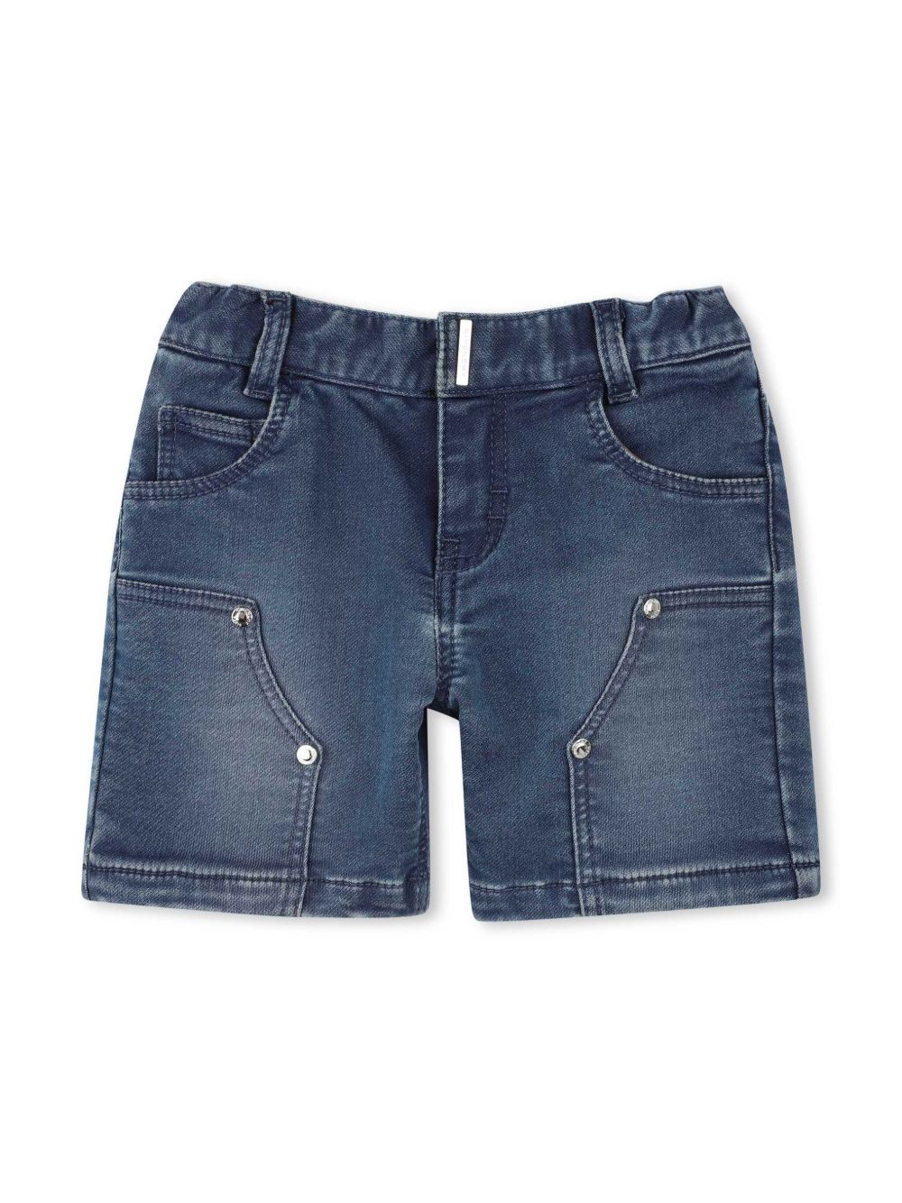 Short denim logo ricamo H30639 Z10 GIVENCHY KIDS