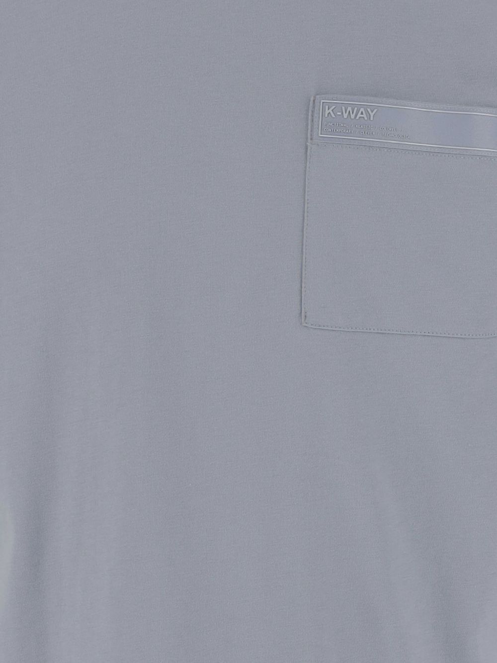 T-shirt fantome grigio medio K2135HW WA9 K-WAY