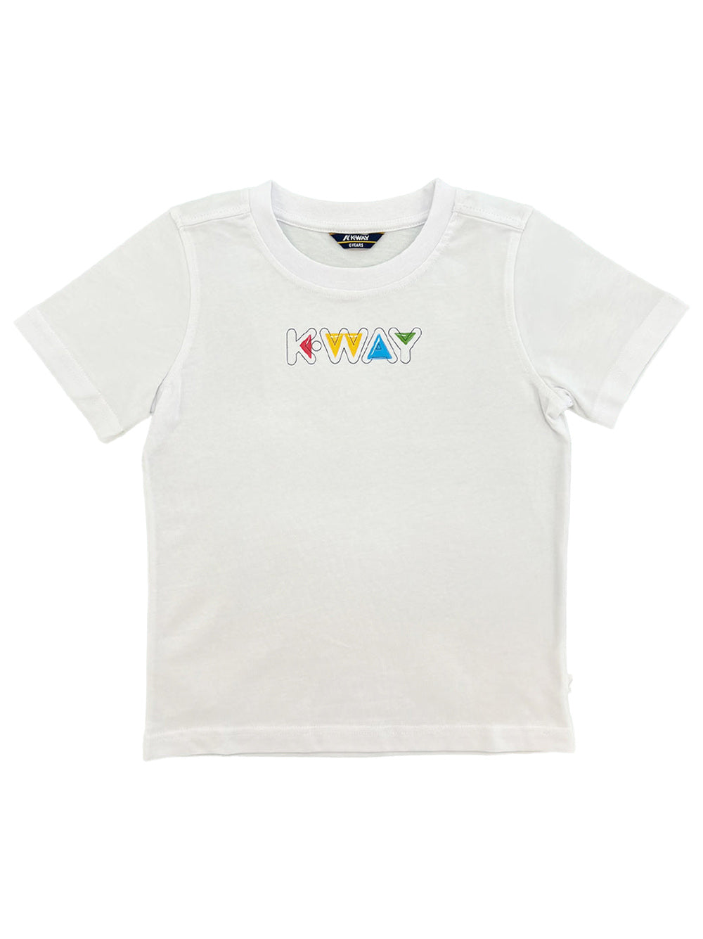 T-shirt bianca P. odom pop K5136YW 001 K-WAY KIDS