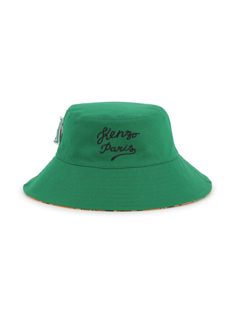Cappello pescatore fantasia girasoli reversibile K60885 674 KENZO KIDS