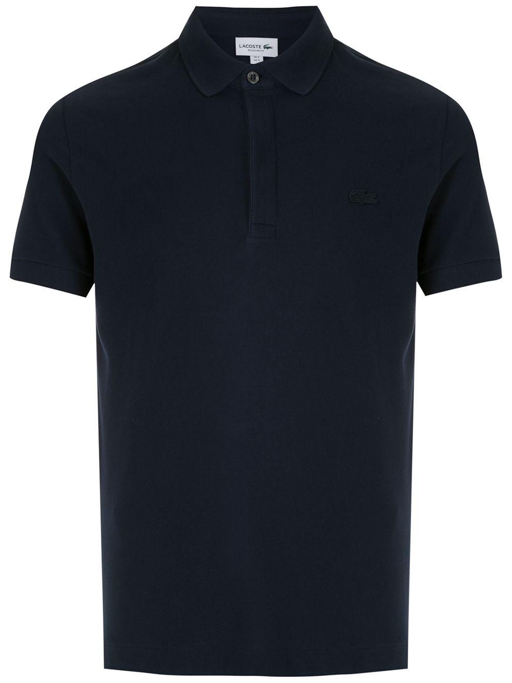 Polo blu notte logo ricamo tono su tono PH5522 166 LACOSTE