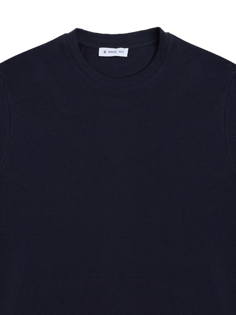 T-shirt basic blu mini ricamo 3832M568253284 89 MANUEL RITZ