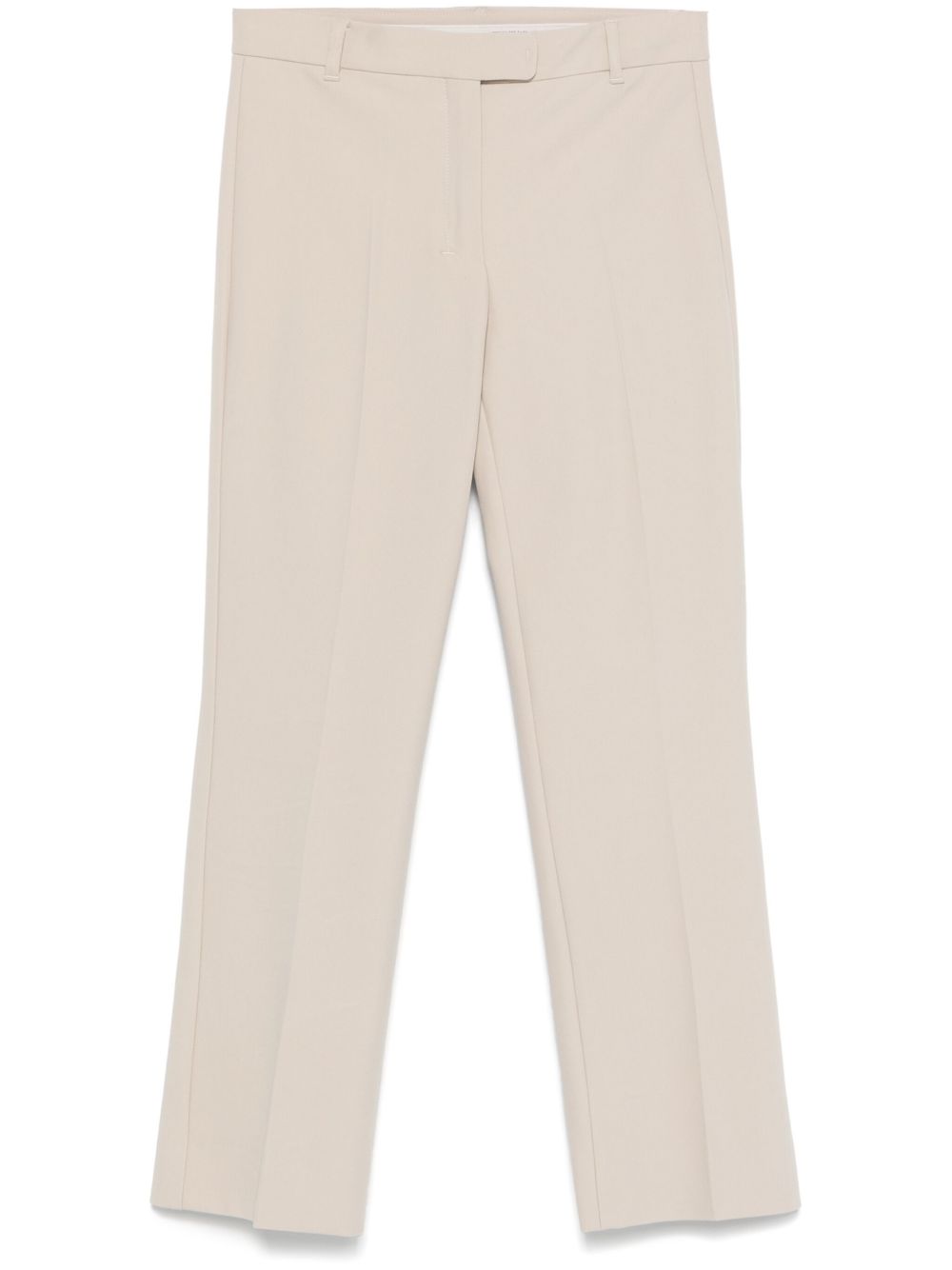 Pantalone Fatina slim in cotone e viscosa stretch ecru 2519131121600 038 MAX MARA 'S