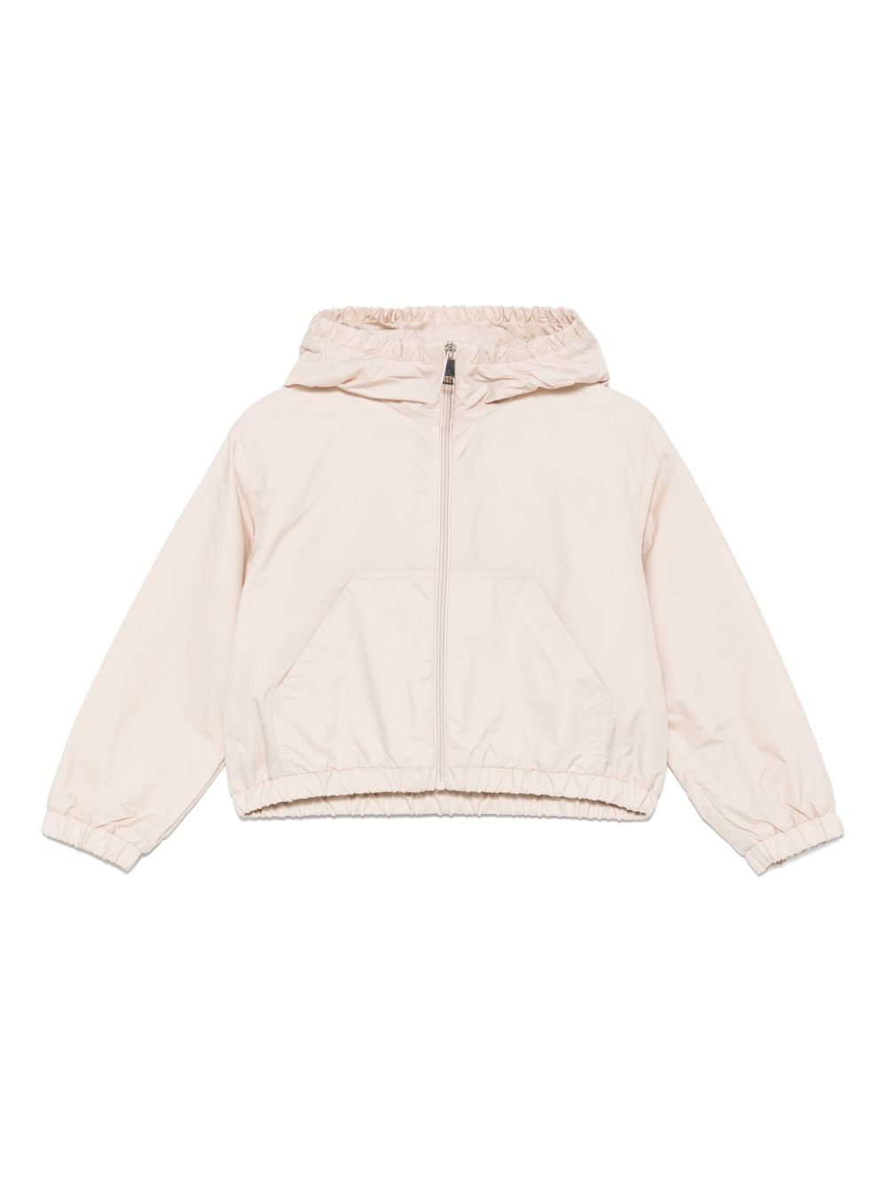Giubbino saira beige logo retro 9541A0008053A5E 21G MONCLER KIDS