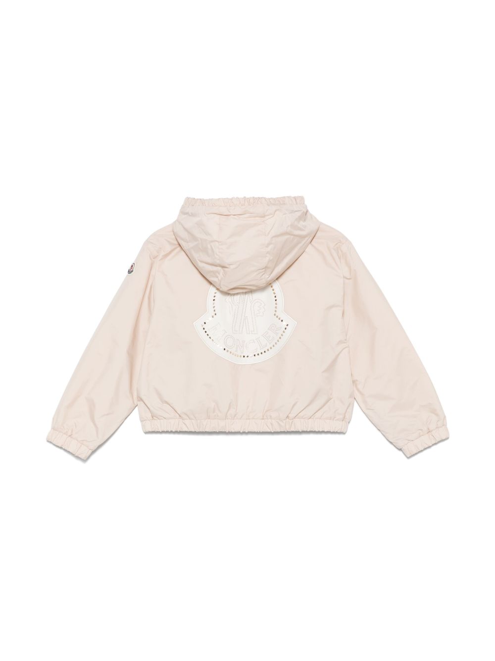 Giubbino saira beige logo retro 9541A0008053A5E 21G MONCLER KIDS
