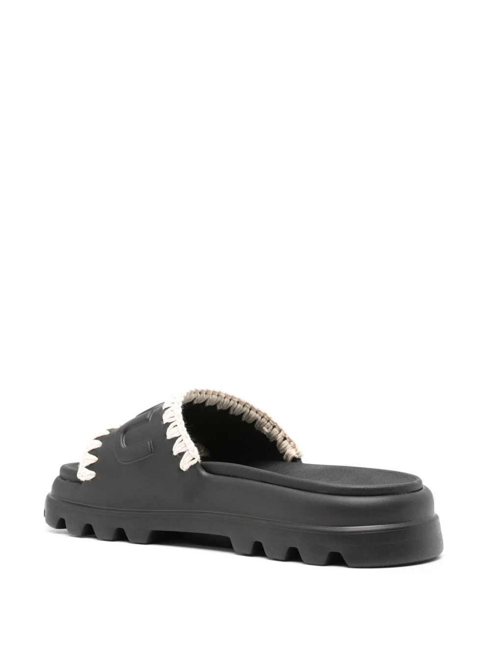 Eva one-piece slide nero<BR/> MUSW661000N BKW MOU