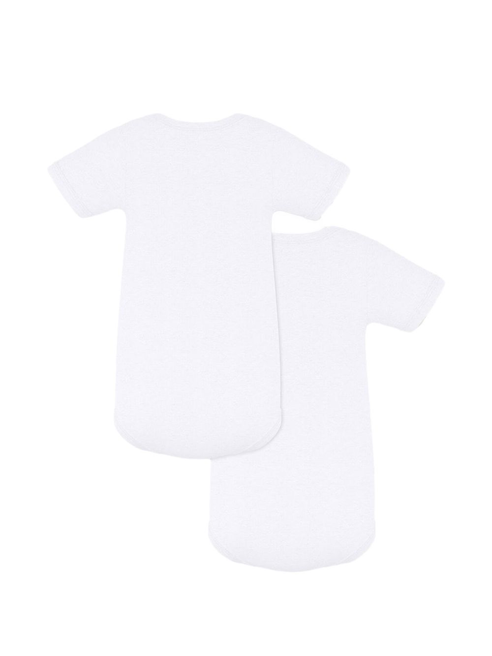 Set body bianchi mezze manicha (2pz) A01T4 00 PETIT BATEAU KIDS
