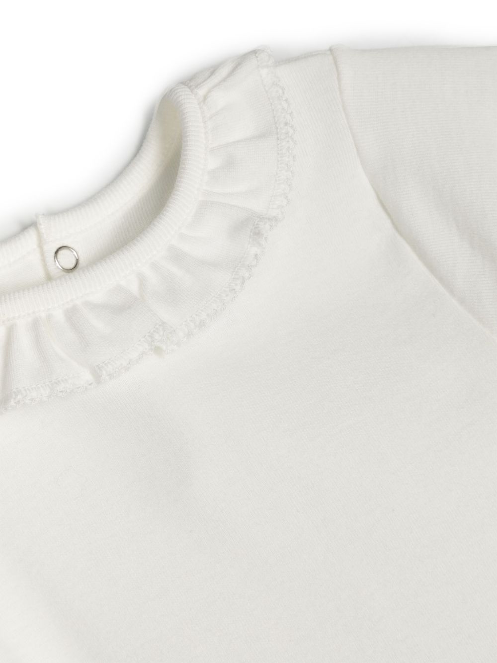 Body bianco colletto ruches A0A0R 01 PETIT BATEAU KIDS