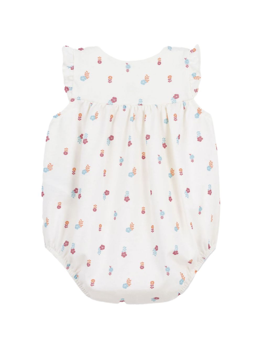 Tutina crema con fantasia floreale A0CFY 01 PETIT BATEAU KIDS