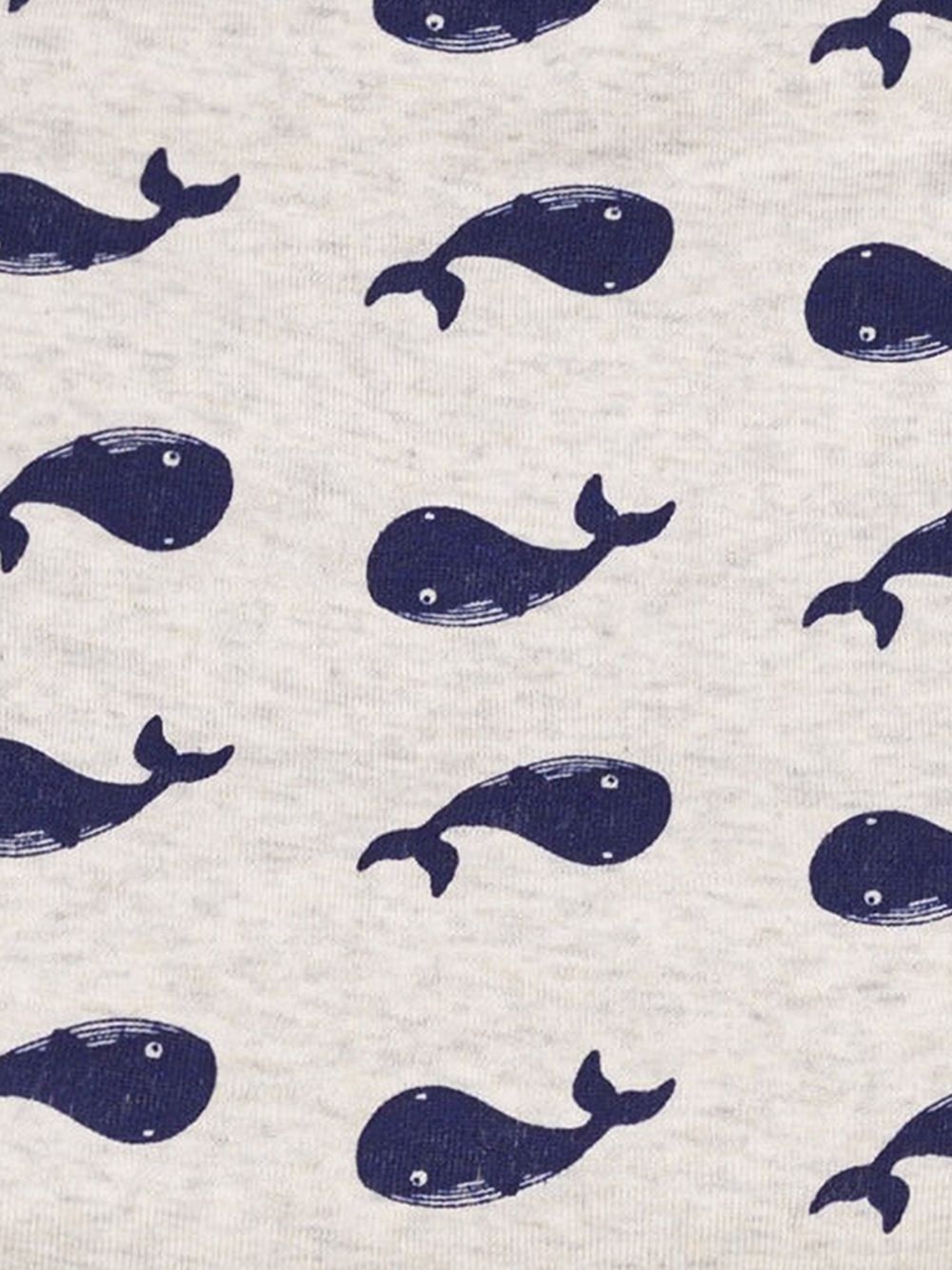 Phocette beige con fantasia balene all-over A0CUE 01 PETIT BATEAU KIDS