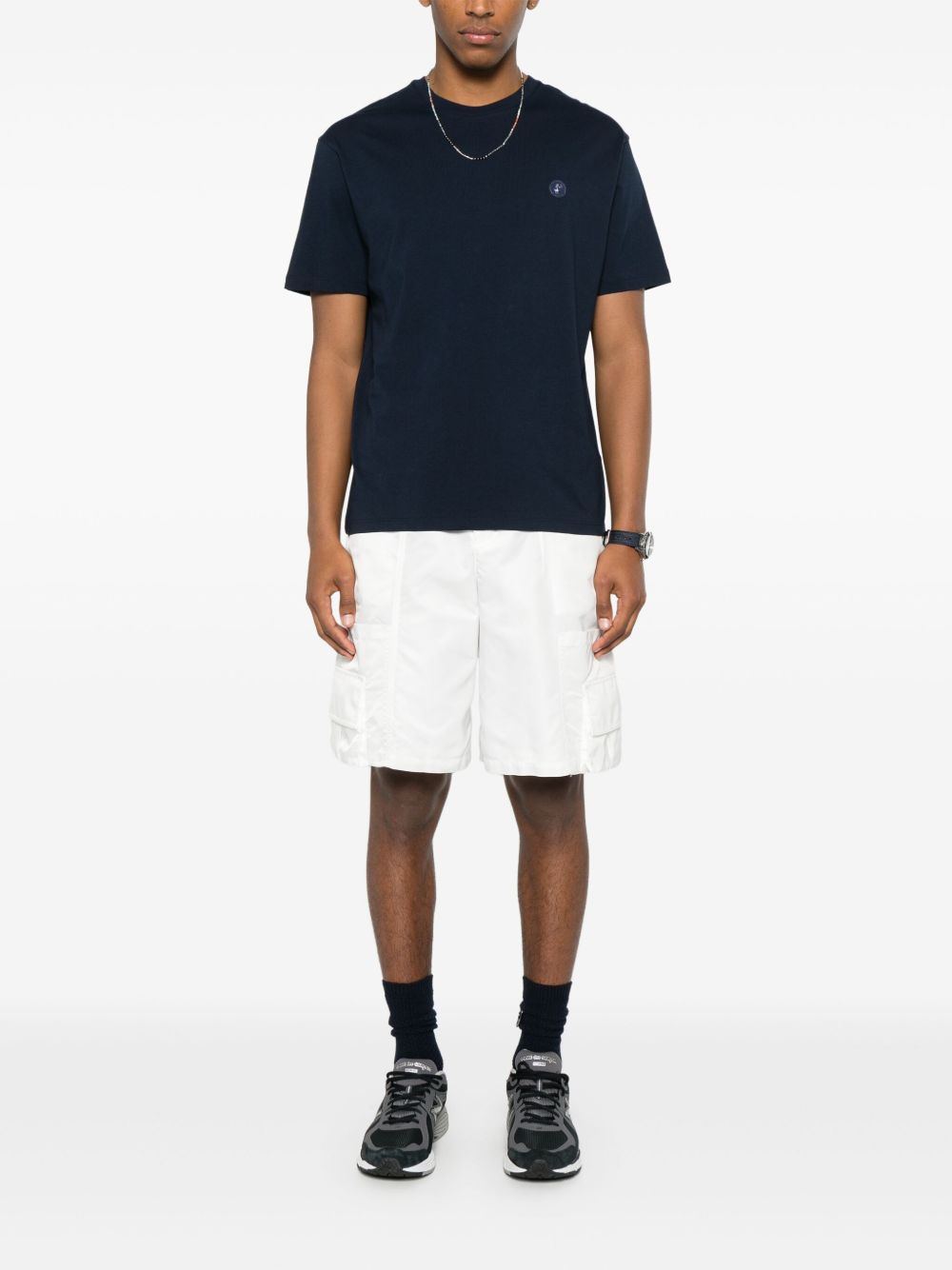 T-shirt Adelmar blu DT1194MBESY20 90000 SAVE THE DUCK