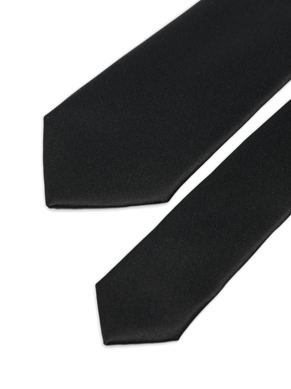 Cravatta nera finitura satinata A10003TIE 2111 TAGLIATORE