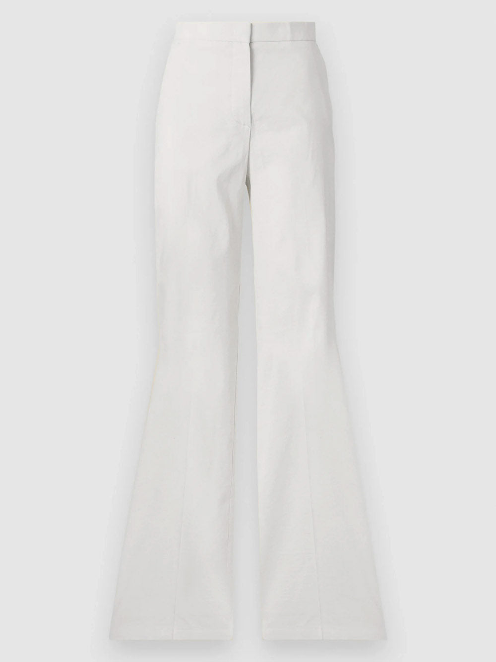 Pantaloni con piega in lino stretch jacopone 104929A0IM Z07 PINKO