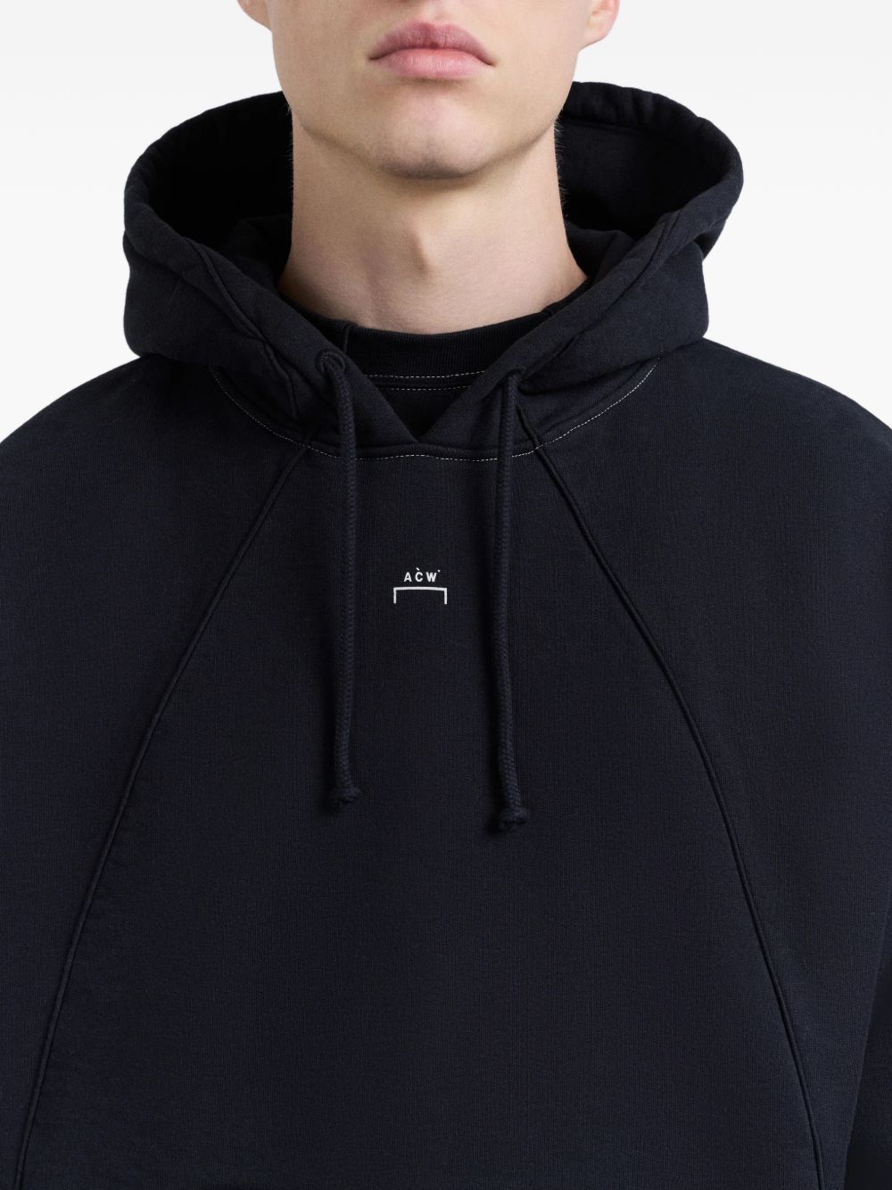 Felpa con cappuccio e cuciture a contrasto ACWMW231 ONYX A-COLD-WALL*