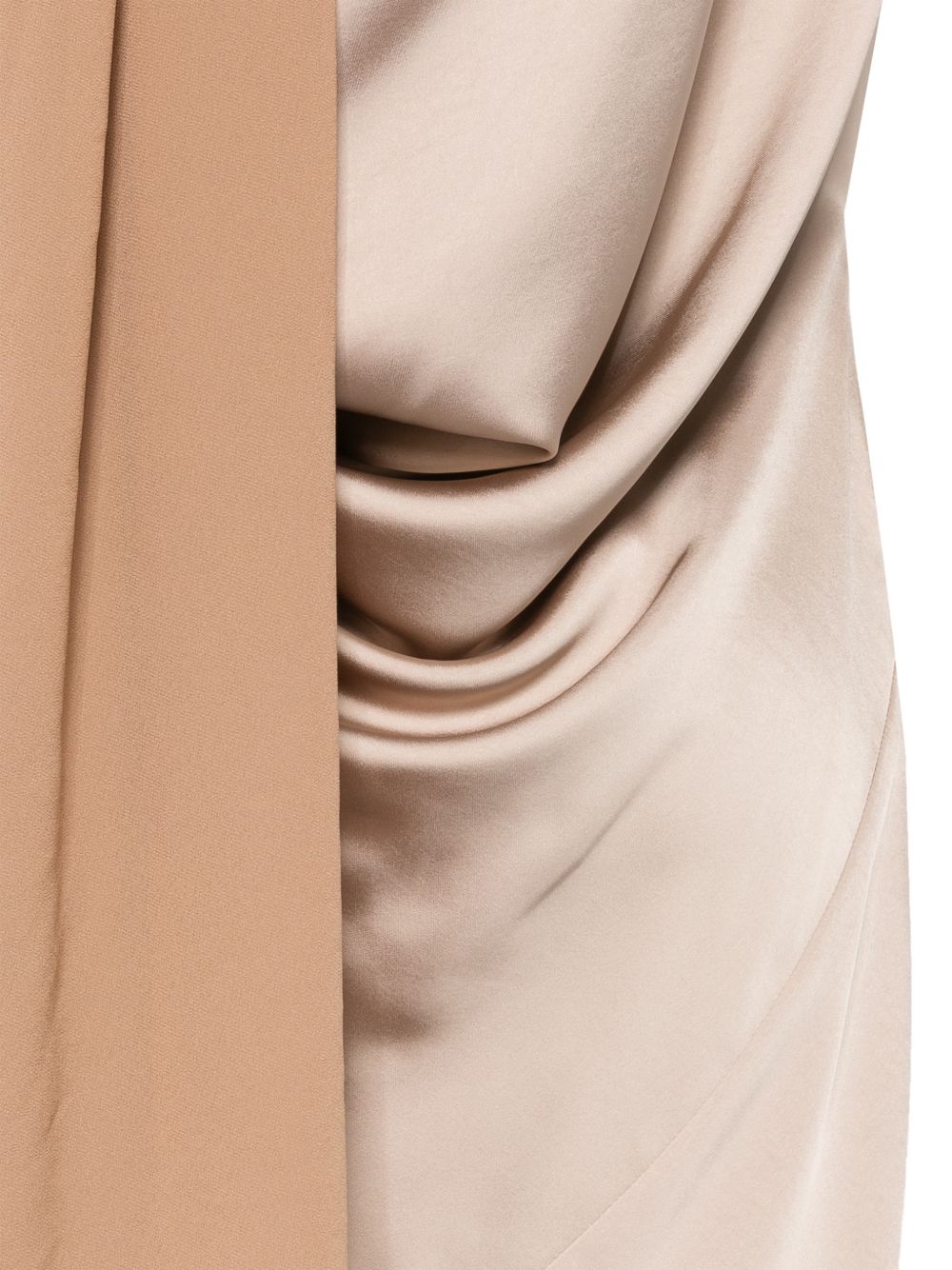 Abito lungo in viscosa senza maniche AT134 BEIGE ALESSANDRO LEGORA