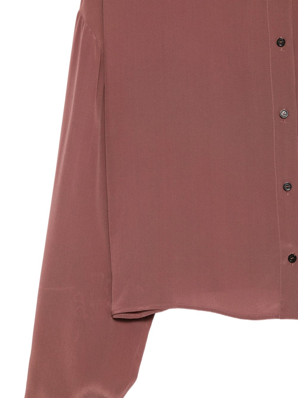 Camicia in seta con pieghe sui polsini 116290P6209 BLUSH ALYSI