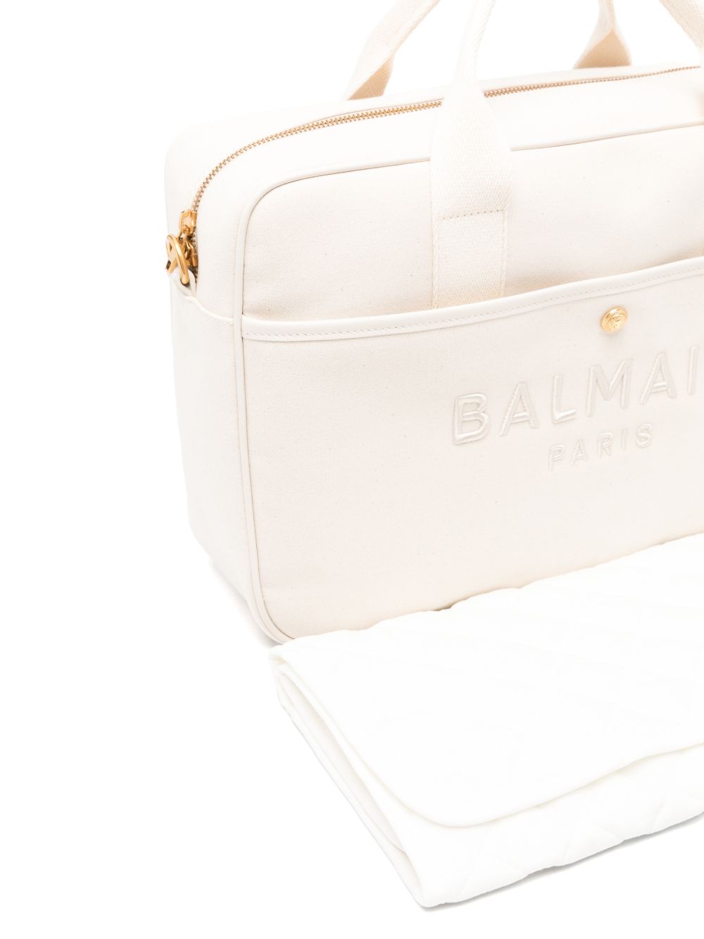 Borsa fasciatoio con manici BY0608Z3829 102 BALMAIN KIDS