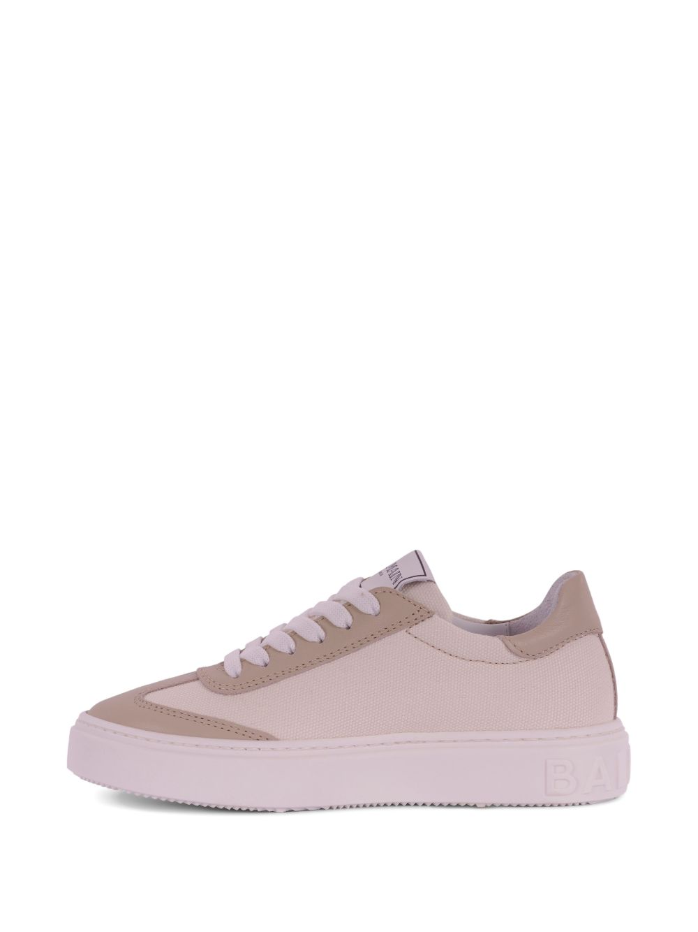 Sneakers con suola platform BY0Q16Z3746 102BG BALMAIN KIDS