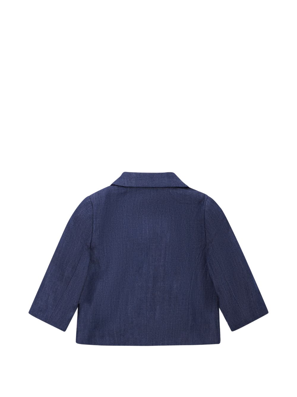 Blazer doppiopetto con bottoni dorati BY2514P0588 625OR BALMAIN KIDS