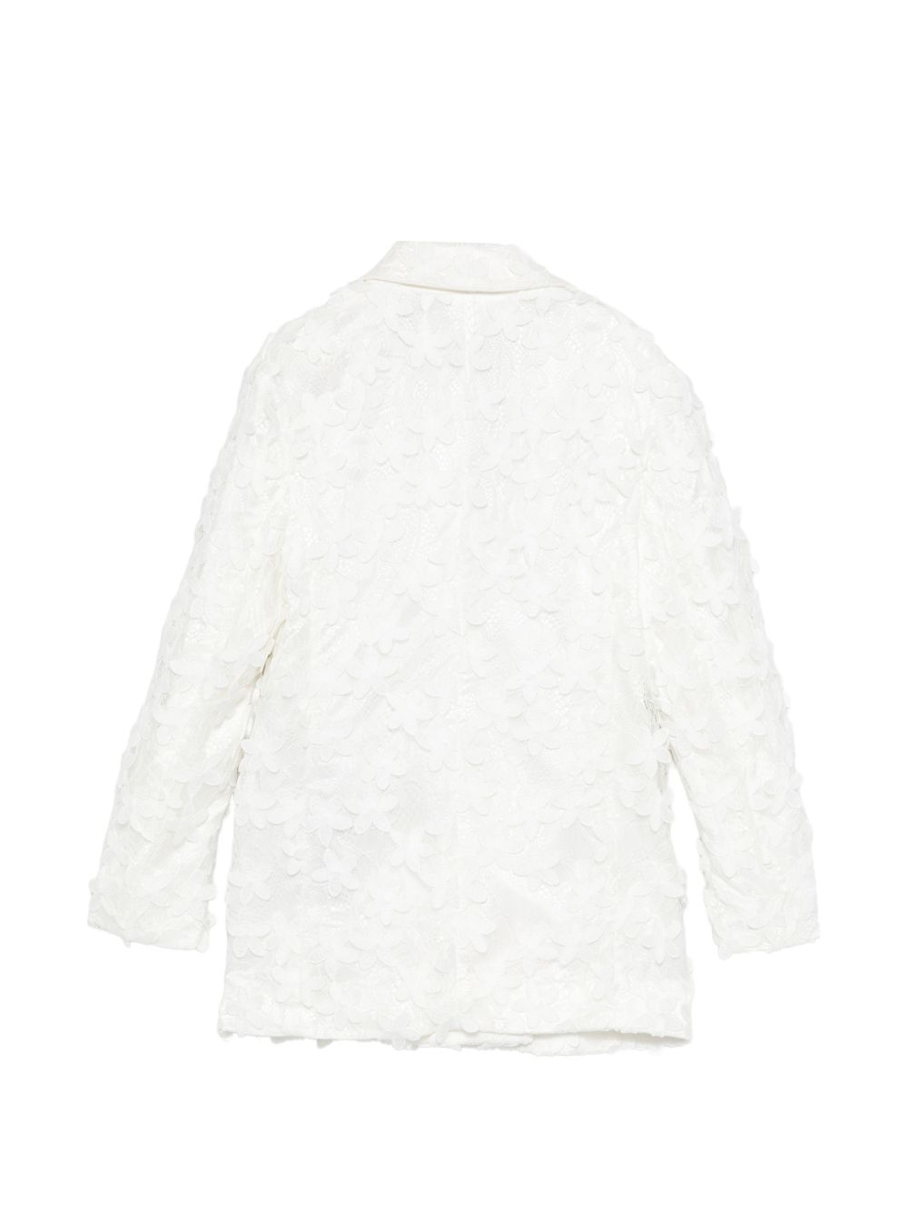 Blazer doppiopetto con bottoni dorati BY2A74U0263 100 BALMAIN KIDS