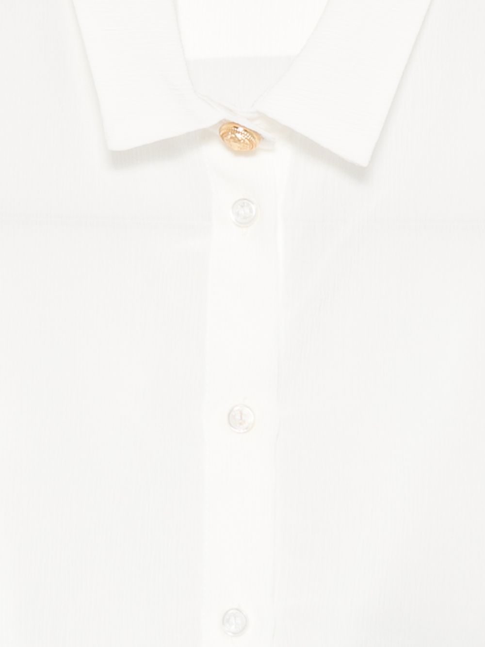 Camicia colletto classico BY5A61K0282 101 BALMAIN KIDS