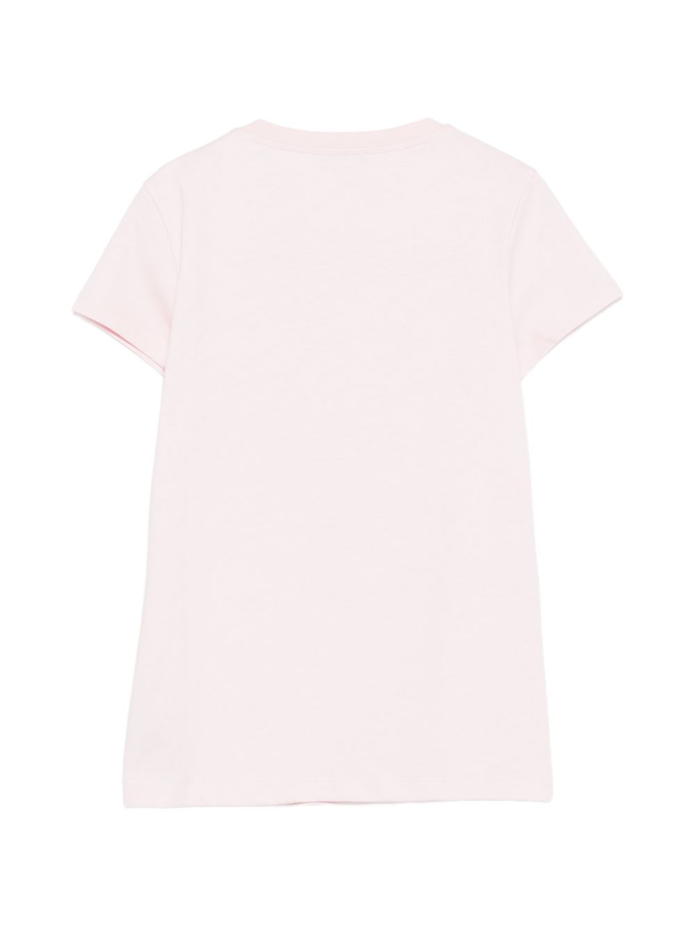 T-shirt in cotone con bottoni dorati BY8A01Z3672 51EOR BALMAIN KIDS